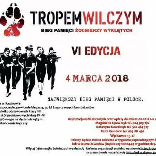 Bieg Tropem Wilczym Rojęczyn 2018