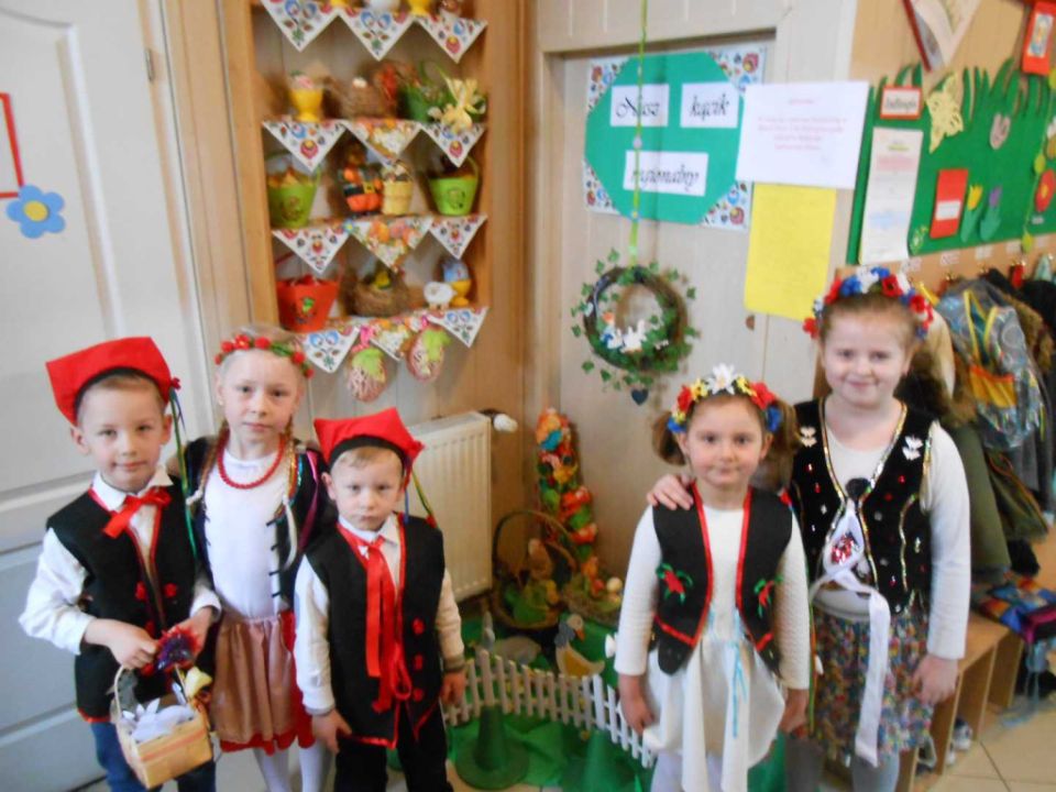 Śniadanko wielkanocne u przedszkolaków w Kłodzie