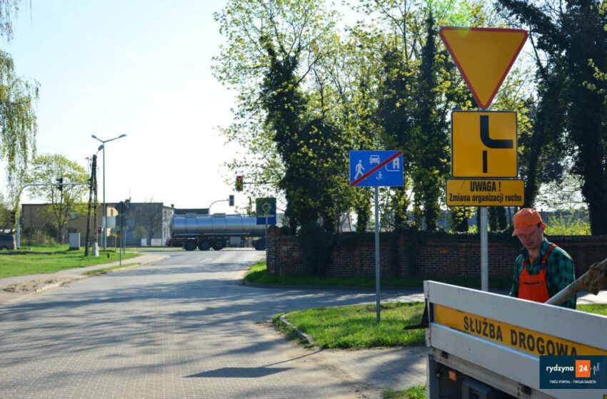  Zmiana organizacji ruchu na ul. Kościuszki