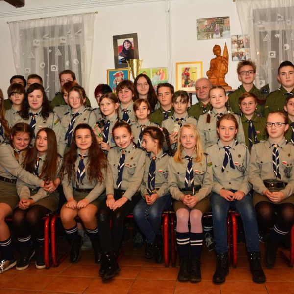 30-lecie powstania 10 Drużyny Harcerskiej „Włóczykije” im. Tadeusza Łopuszańskiego