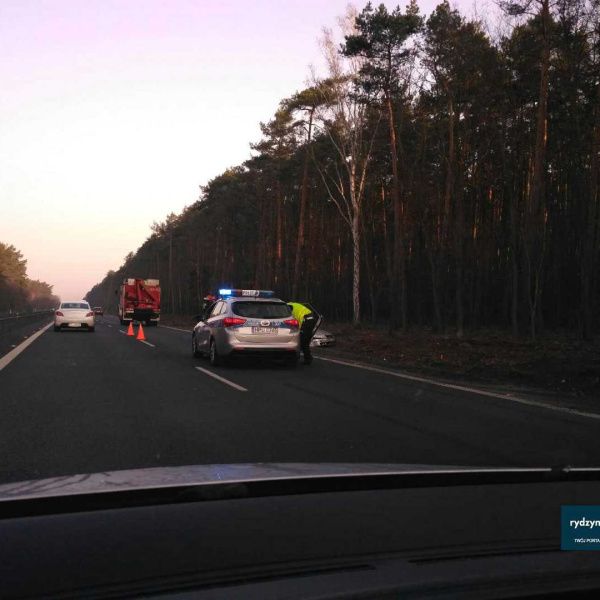 Wypadek na drodze nr 5 w kierunku Leszna – nowe informacje