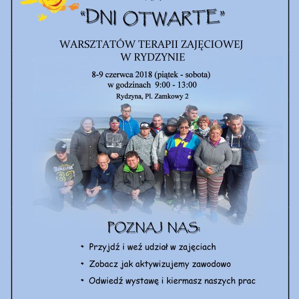 Dni Otwarte Warsztatów Terapii Zajęciowej w Rydzynie