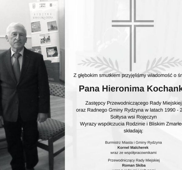  Zmarł Pan Hieronim Kochanek
