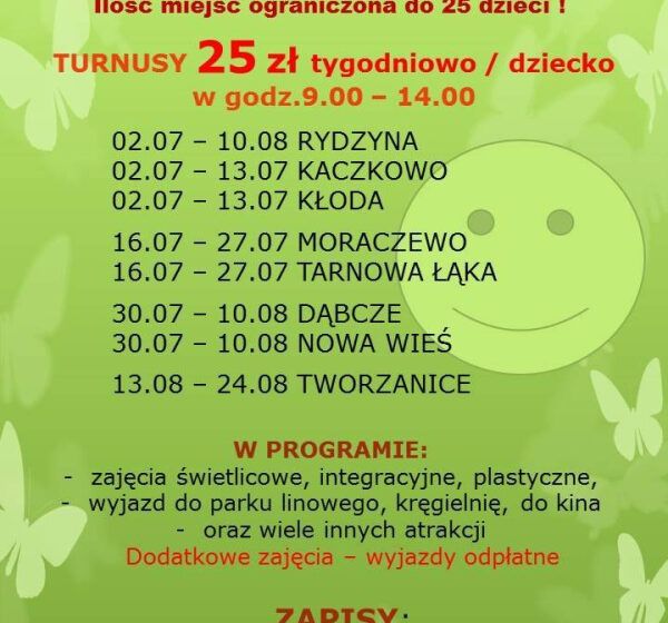 Zielone wakacje