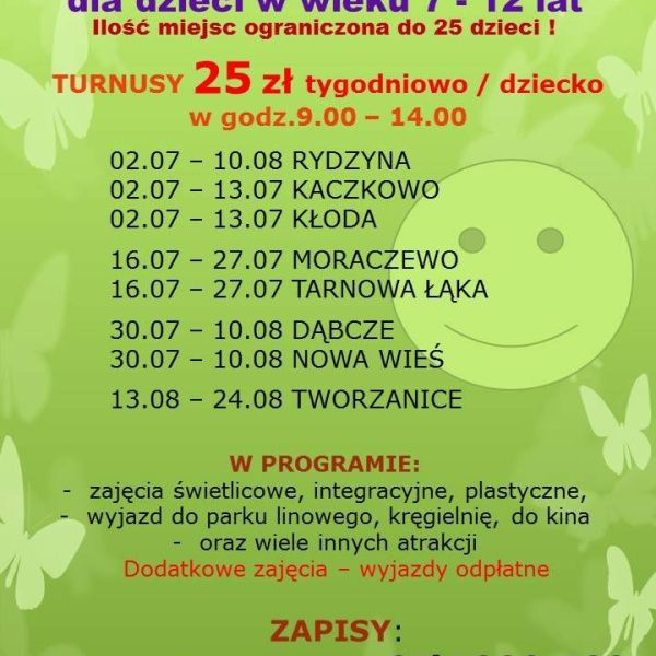 Zielone wakacje