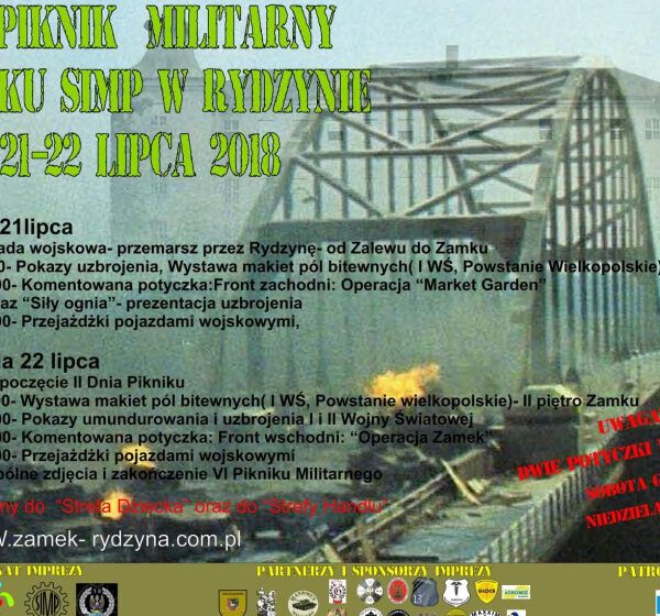  VI PIKNIK MILITARNY W ZAMKU SIMP W RYDZYNIE