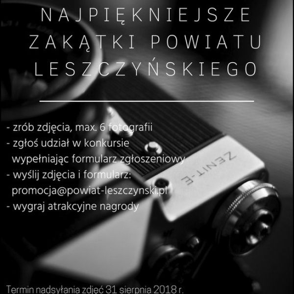 POWIATOWY KONKURS FOTOGRAFICZNY