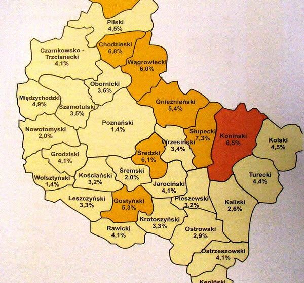  Bezrobocie w powiecie leszczyńskim ciągle spada