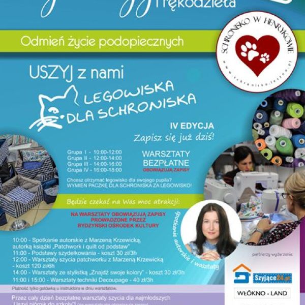 Dzień szycia i rękodzieła w Rydzynie