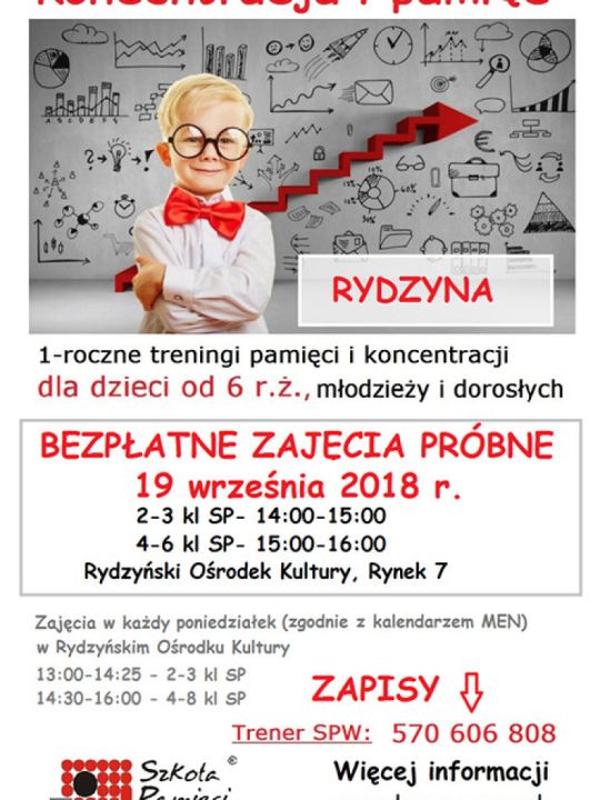 Koncentracja i pamięć zajęcia w ROK w Rydzynie