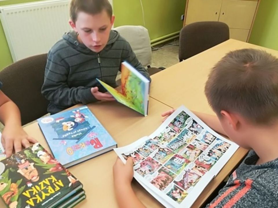 Biblioteka SOSW Rydzyna bogatsza w nowe ksiażki