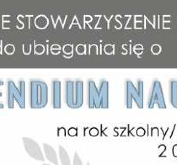  Stypendia od JUKUNDUSA