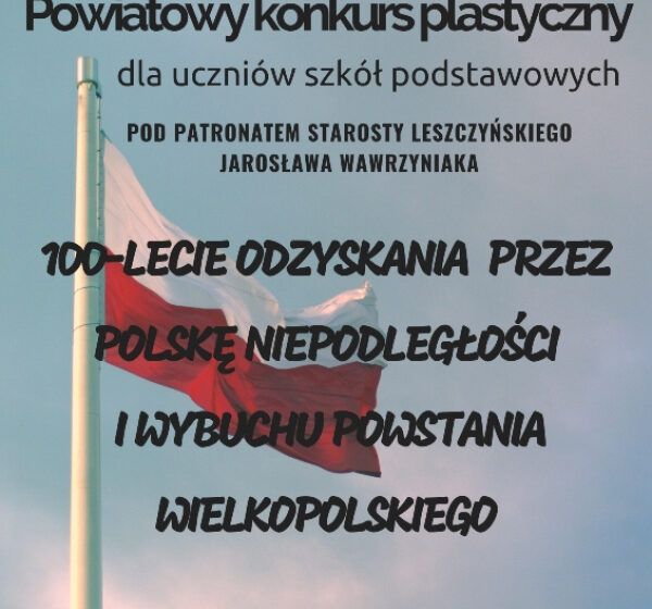  Powiatowy konkurs plastyczny