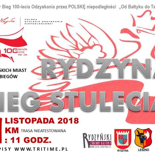 Można jeszcze zapisywać się na Narodowy Bieg Stulecia w Rydzynie
