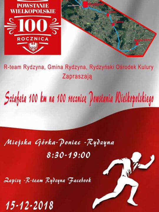 Z Miejskiej Górki do Rydzyny – 100 km na 100 rocznicę