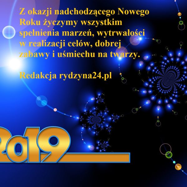 Życzenia noworoczne od redakcji