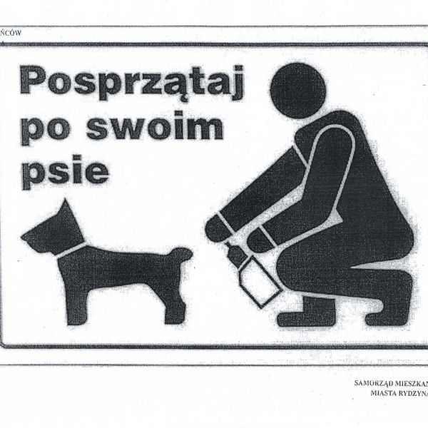 Posprzątaj po swoim psie