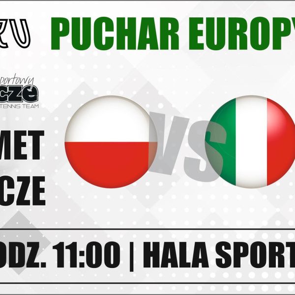 STARTUJE PUCHAR EUROPY! WŁOSI ZAGRAJĄ W NIEDZIELĘ W DĄBCZU!