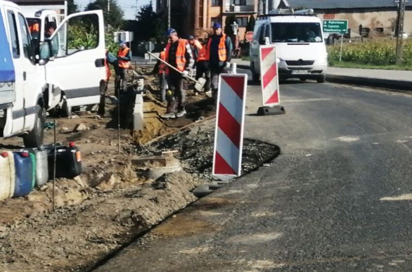  Szerszy front robót w Nowej Wsi