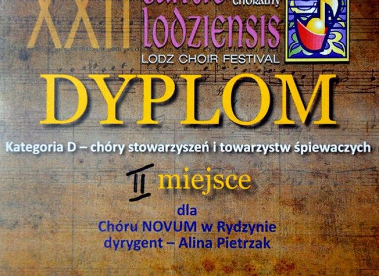  Chór NOVUM ze srebrem