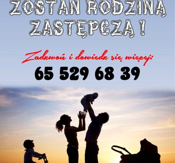  PCPR szuka nowych rodzin zastępczych