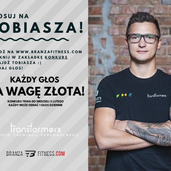Tobiasz Dziurdziewski prosi o głosy.