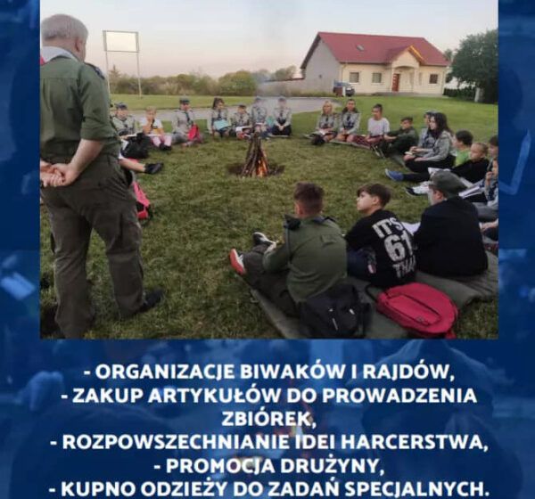  Przekaż swój 1% dla 10 DH „WŁÓCZYKIJE”