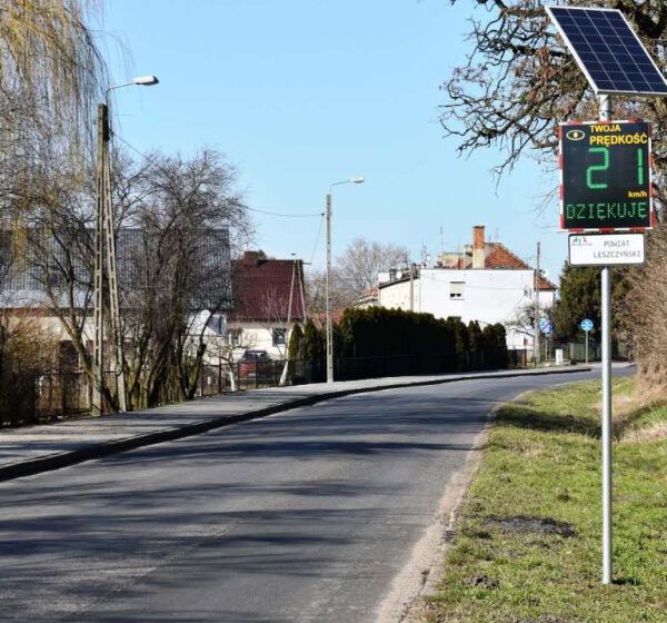  Radary powiatowe poprawiają bezpieczeństwo
