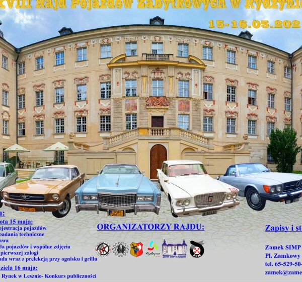  Rajd Pojazdów Zabytkowych w Rydzynie