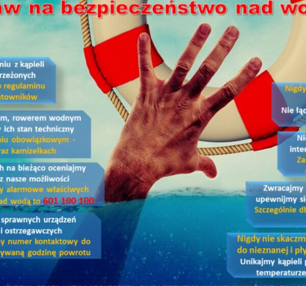  POSTAW NA BEZPIECZEŃSTWO NAD WODĄ