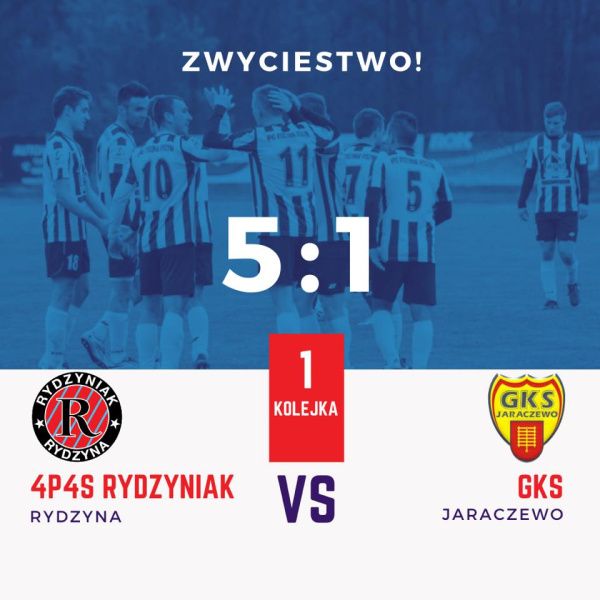 Kanonada Rydzyniaka. Udany początek sezonu