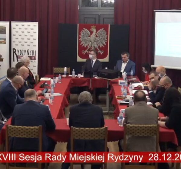  Burda podczas Sesji Rady Miejskiej Rydzyny [VIDEO]