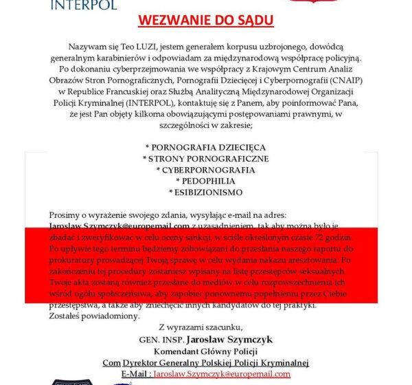  OSZUŚCI CHWYCĄ SIĘ KAŻDEGO SPOSOBU BY SIĘ UWIARYGODNIĆ. OSTRZEŻ ZNAJOMYCH!