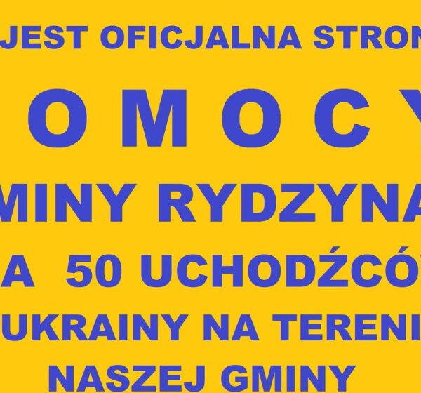  Zapraszamy do grupy: „Gmina Rydzyna Pomaga”
