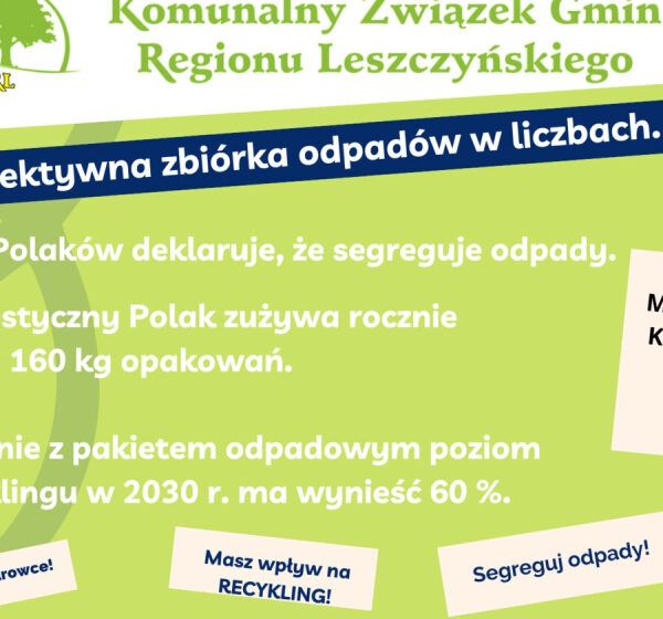  Analiza stanu gospodarki odpadami komunalnymi na terenie KZGRL