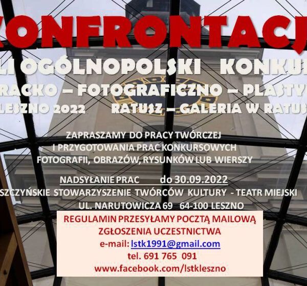  Zapraszamy na Konfrontacje 2022