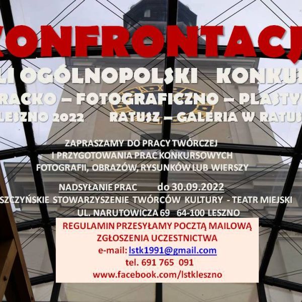 Zapraszamy na Konfrontacje 2022