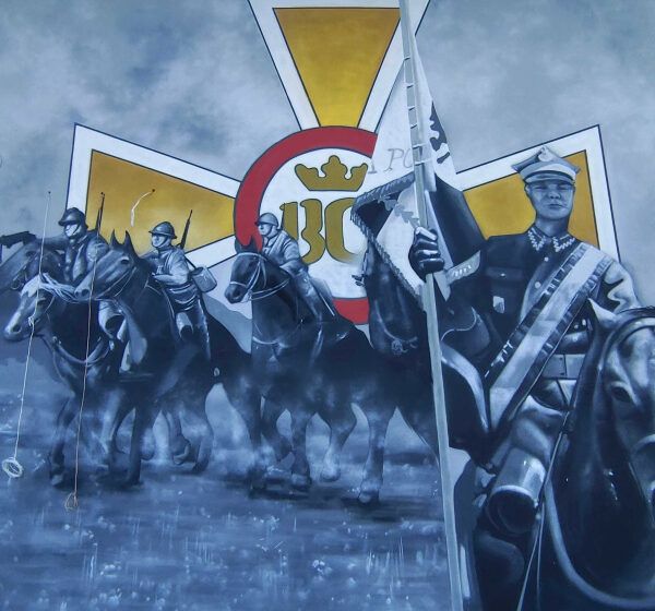  Mural na szkole w Rydzynie