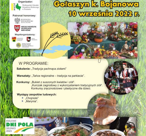  Wielkopolska Wieś Zaprasza – Gołaszyn – 10.09.2022