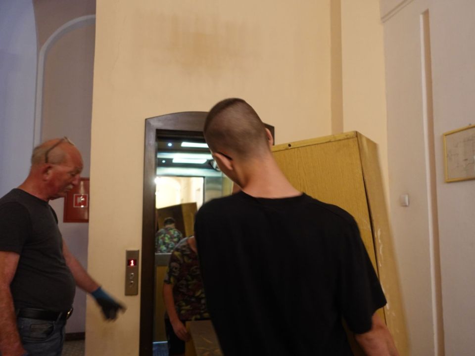Uczniowie ze SP w Dąbczu pomagali w zamku