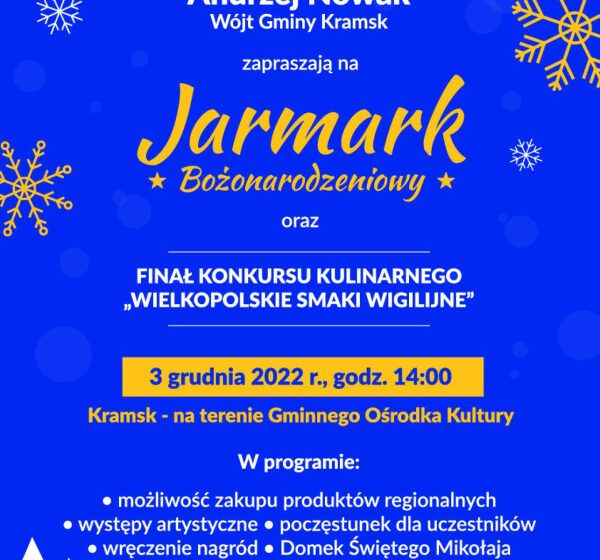  „Wielkopolskie Smaki Wigilijne” Konkurs dla Kół Gospodyń Wiejskich