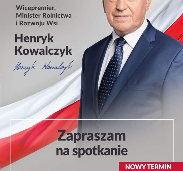  Spotkanie rolników z Ministrem Rolnictwa i Rozwoju Wsi