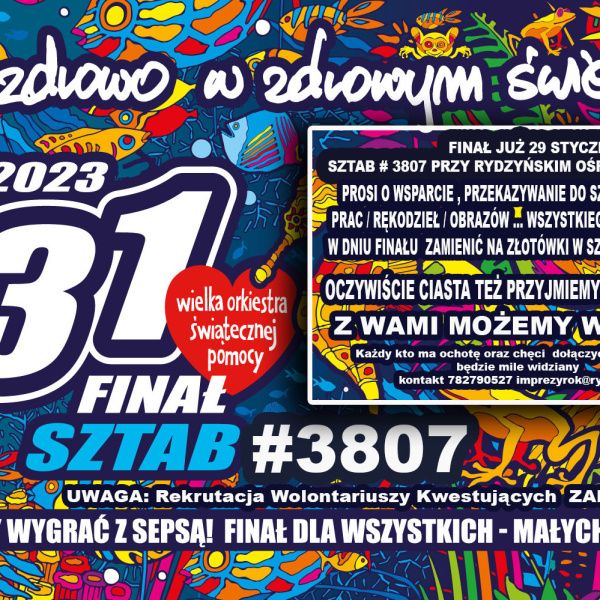 Sztab #3807 Przy Rydzyńskim Ośrodku Kultury gotowy do pracy