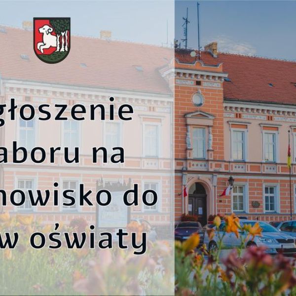 Ogłoszenie naboru na stanowisko do spraw oświaty