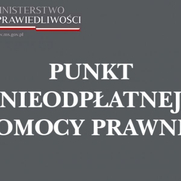 Specjalistyczne dyżury w ramach nieodpłatnej pomocy prawnej