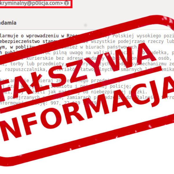 FAŁSZYWA INFORMACJA