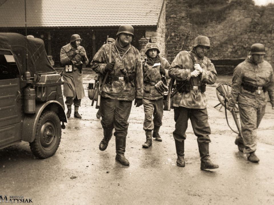 Inscenizacja historyczna w obiektywie Krystiana