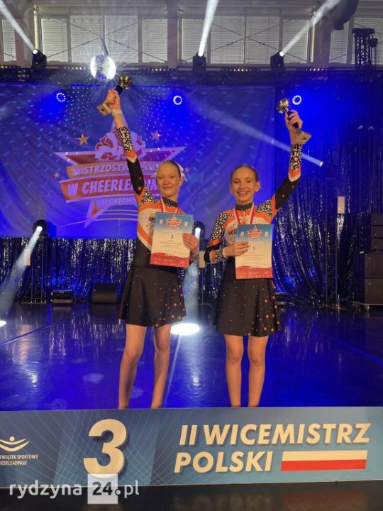 Udany debiut w Mistrzostwach Cheerleaderek