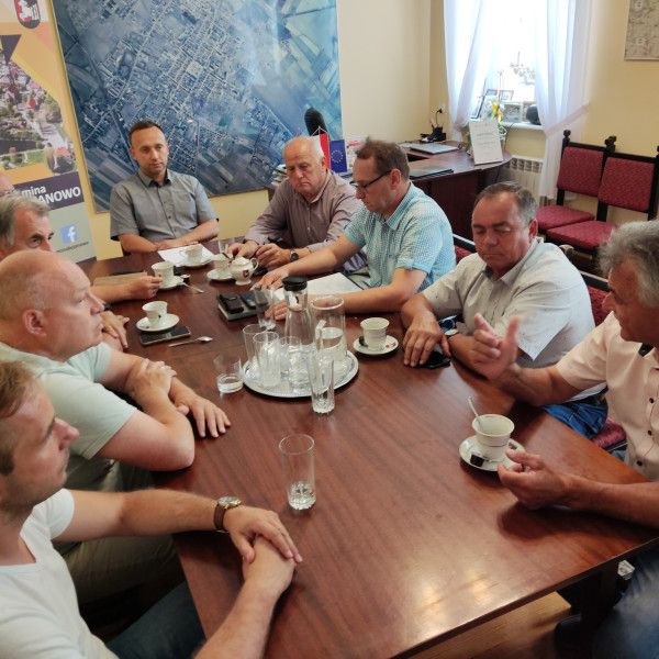 Spotkanie w urzędzie w Bojanowie