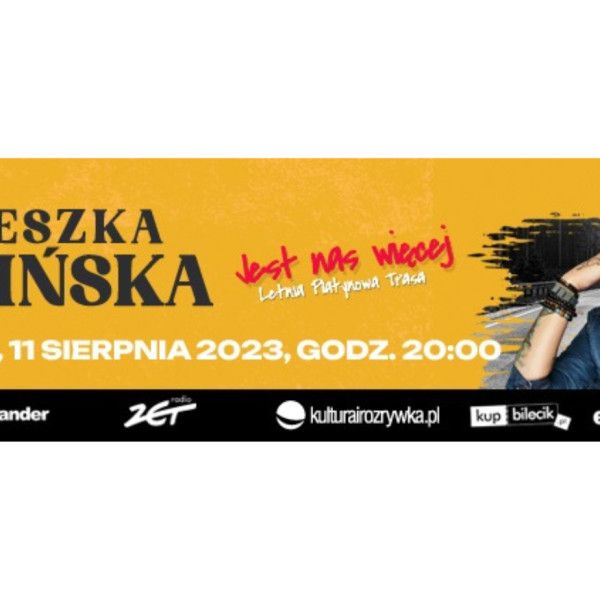 Trasa koncertowa Agnieszki Chylińskiej „Jest nas więcej” – koncert w Siemiatyczach